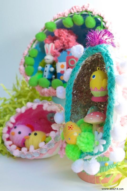 How to make traditional sugar Easter eggs without the sugar