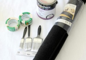 How to paint a patterned rug